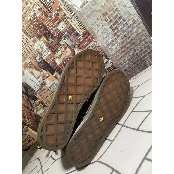 Dr Martens Stratford Women's Fold Down Boot Brown Leopard bootie size 6 - Picture 9 of 9